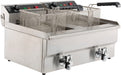 CombiSteel Elektro Tischfriteuse 2 × 8 L