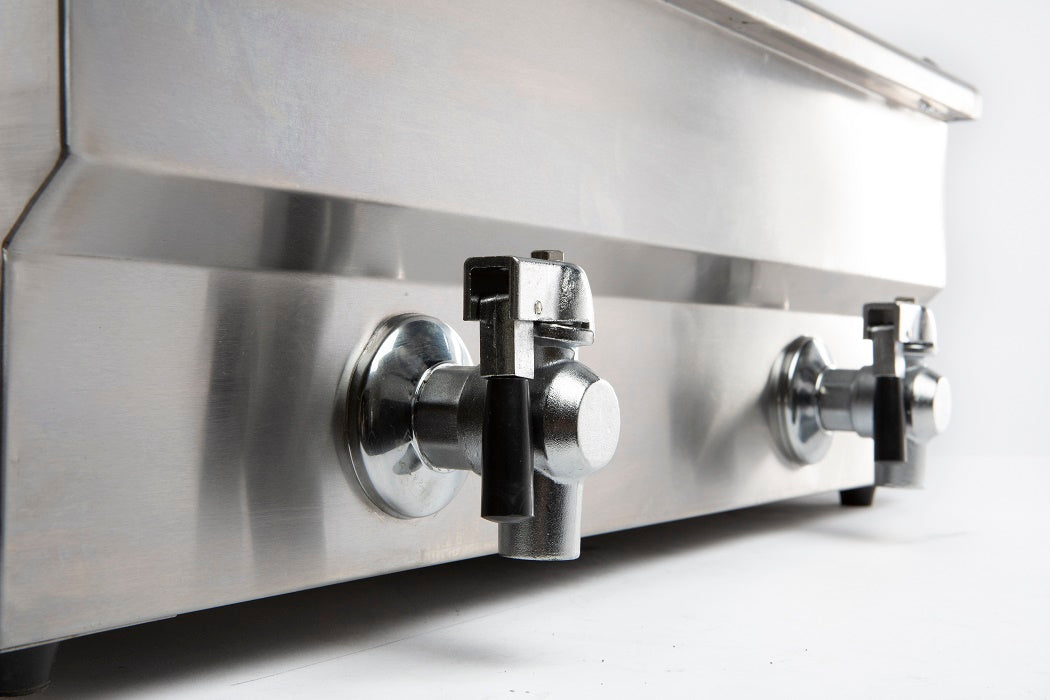 CombiSteel Elektro Tischfriteuse 2 × 8 L