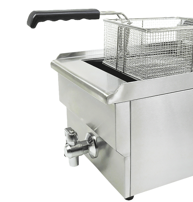 CombiSteel Elektro Tischfriteuse 1 × 10 L