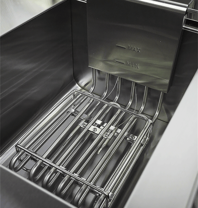 CombiSteel Elektro Tischfriteuse 2 × 10 L