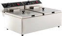 CombiSteel Elektro Tischfriteuse 2 × 6 L