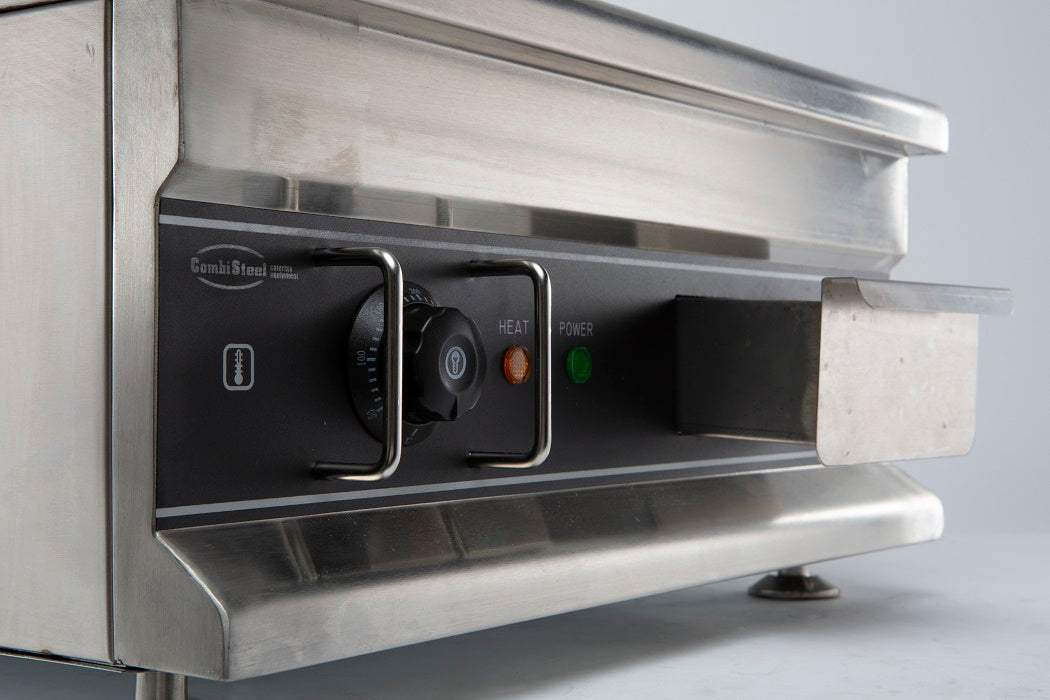 CombiSteel Elektro Grillplatte Chrom 500