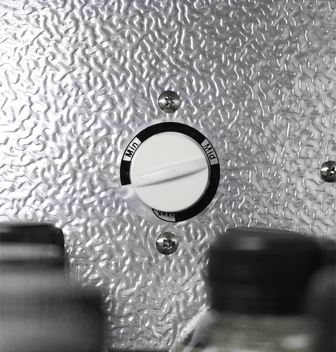 CombiSteel Barkühler Schwarz 2 Schiebetüren | 7455.1315