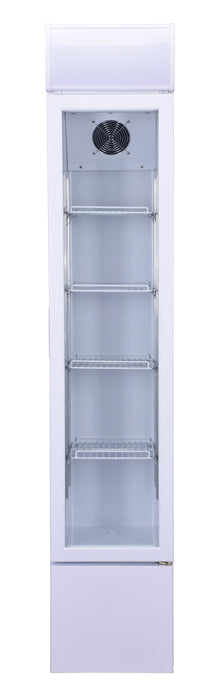 CombiSteel Kühlschrank Glastür Schmall