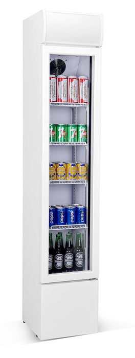 CombiSteel Kühlschrank Glastür Schmall