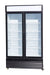 CombiSteel Kühlschrank 2 Glastüren Bez-750 Gd