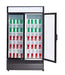 CombiSteel Kühlschrank 2 Glastüren Bez-750 Gd