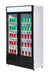 CombiSteel Kühlschrank 2 Glastüren Bez-750 Gd