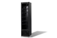 CombiSteel Kühlschrank Glastür Schmall Schwarz Nap-250