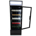 CombiSteel Kühlschrank Glastür Fcu-370 Bl