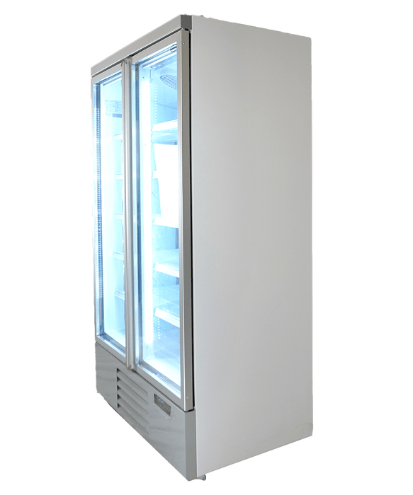 CombiSteel Kühlschrank 2 Glastüren Jde-1000R