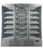CombiSteel Kühlschrank 3 Glastüren Jde-1530R