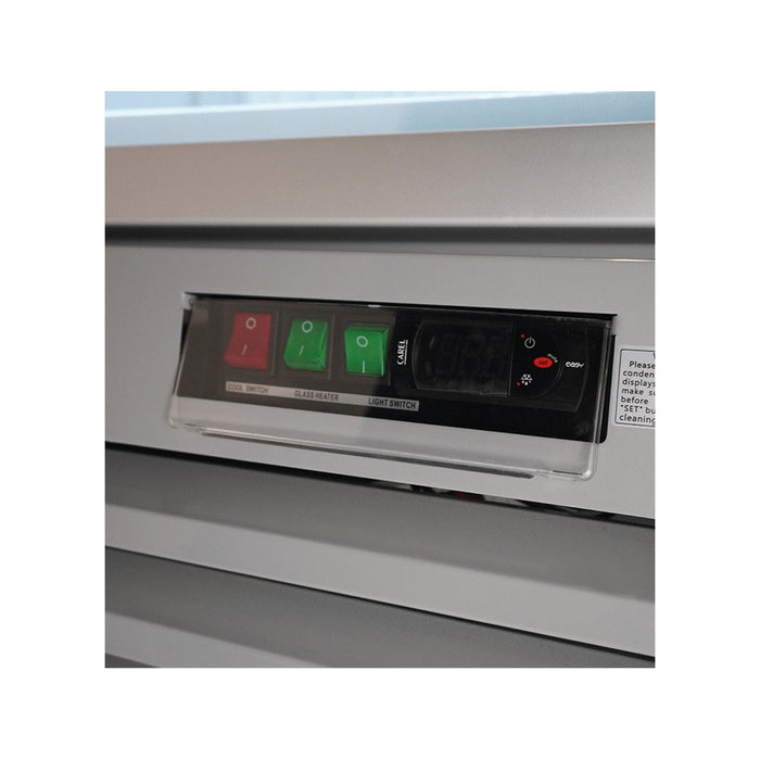 CombiSteel Tiefkühlschrank 1 Glastür Jde-600F