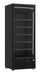 CombiSteel Kühlschrank 1 Glastür Schwarz Jde-600R Bl