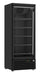 CombiSteel Tiefkühlschrank 1 Glastür Schwarz Jde-600F Bl