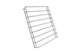 CombiSteel Drahtteiler Für Flaschen Schwarz Links + Rechts 7455.2230-2235-2240 + 7455.2405-2415-2417