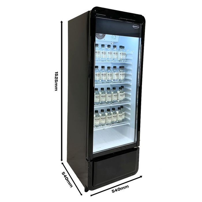CombiSteel Kühlschrank 1 Glastür Pib-240R