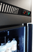 CombiSteel Kühlschrank 3 Glastüren Schwarz Irm-1180R Bl