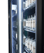CombiSteel Kühlschrank 3 Glastüren Schwarz Irm-1180R Bl
