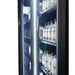 CombiSteel Kühlschrank 3 Glastüren Schwarz Irm-1180R Bl