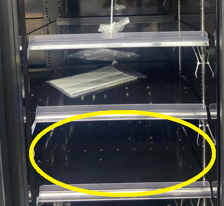 CombiSteel Perforiertes Rost Schwarz Für 7455.2242