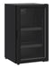 CombiSteel Kühlschrank Tischmodel Glastür 136L Schwarz