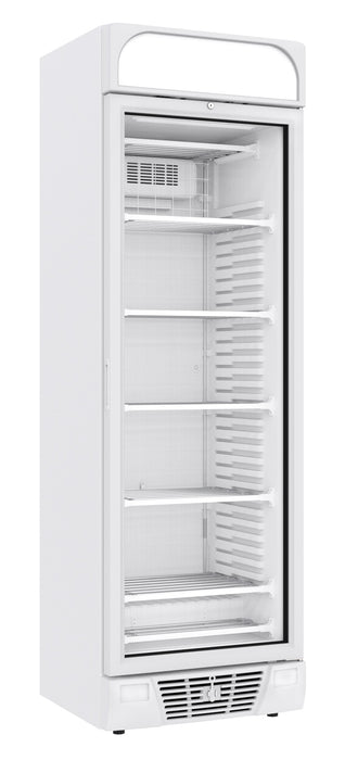 CombiSteel Tiefkühlschrank 1 Glastür 382L | 7464.0055