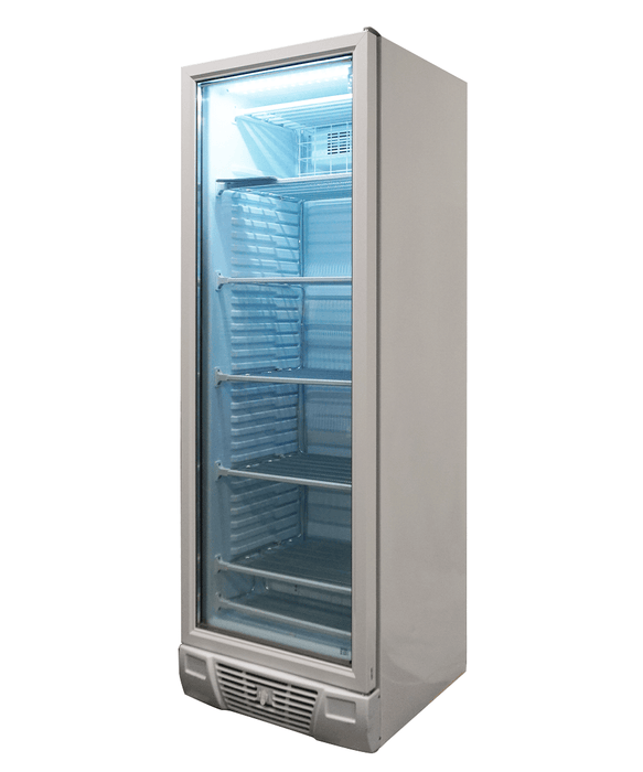 CombiSteel Tiefkühlschrank 1 Glastür 382L | 7464.0062