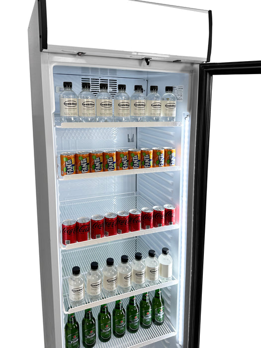 CombiSteel Kühlschrank 1 Glastür | 7464.0085