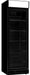 CombiSteel Kühlschrank 1 Glastür Schwarz | 7464.0090