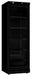 CombiSteel Kühlschrank 1 Glastür 382L Schwarz Keine Canopy