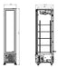 CombiSteel Kühlschrank 1 Glastür Schwarz 348L