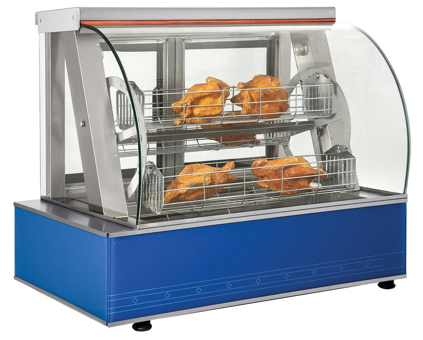 CombiSteel Hähnchengrill Elektro 4 Korbe | 7472.0005