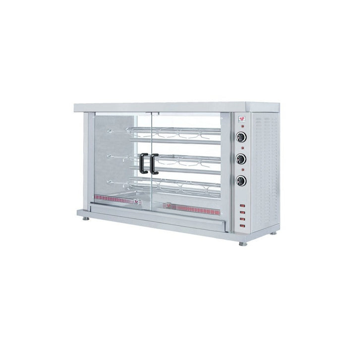 CombiSteel Hähnchengrill Elektro 3 Spießen