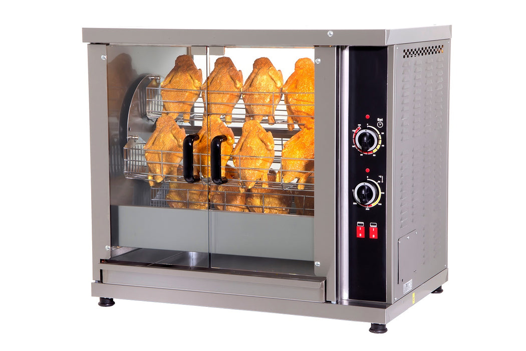 CombiSteel Hähnchengrill Elektro 4 Korbe | 7472.0040
