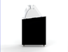 CombiSteel Speiseisvitrine Corsica Schwarz 6 × 5 Lt