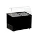 CombiSteel Speiseisvitrine Java Schwarz 8 × 5 Ltr