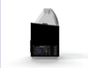 CombiSteel Speiseisvitrine Java Schwarz 8 × 5 Ltr