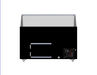 CombiSteel Speiseisvitrine Tenerife Schwarz 10 × 5 Ltr