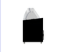 CombiSteel Speiseisvitrine Tenerife Schwarz 10 × 5 Ltr