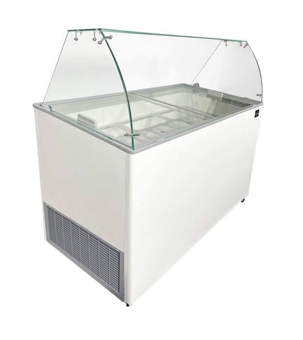 CombiSteel Speiseisvitrine Java 8 × 5 Ltr