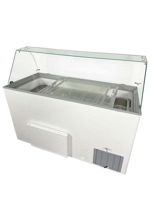 CombiSteel Speiseisvitrine Java 8 × 5 Ltr