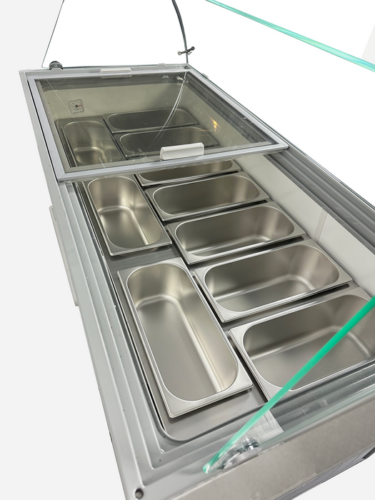 CombiSteel Speiseisvitrine Tenerife 10 × 5 Ltr