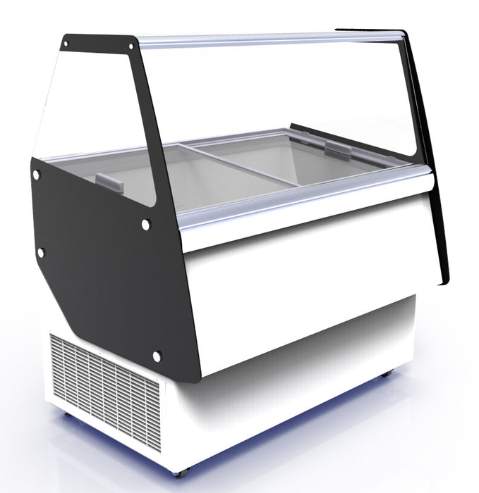 CombiSteel Speiseisvitrine Ibiza 8 × 5 Ltr