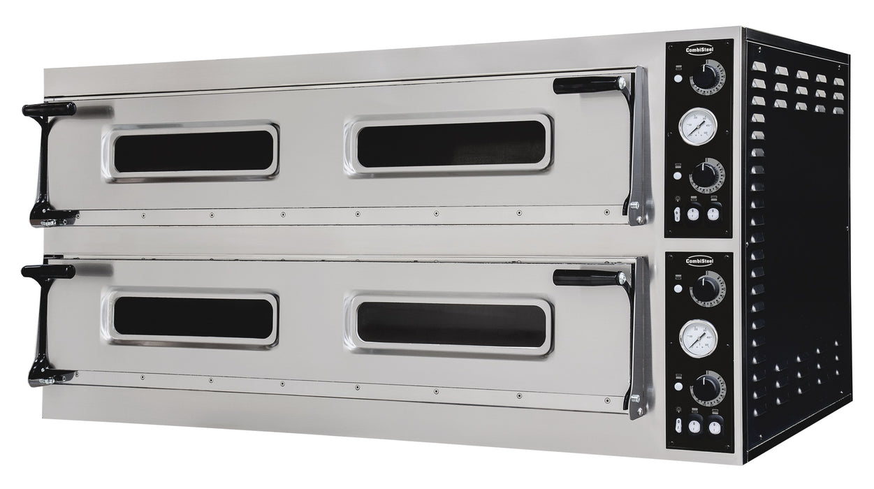 CombiSteel Pizzaöfen Bratplatten Doppelt 2 X 9