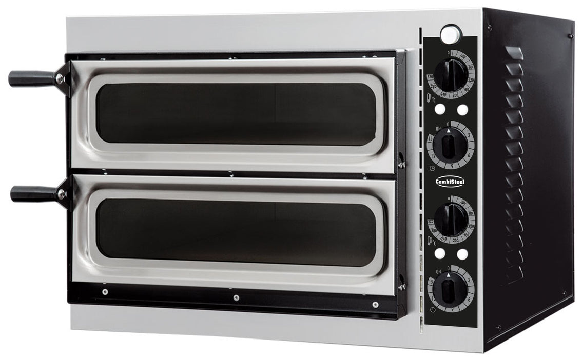 CombiSteel Pizzaöfen Doppelt Fenster 2 X 1