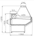 CombiSteel Kühlvitrine Owen 2.5