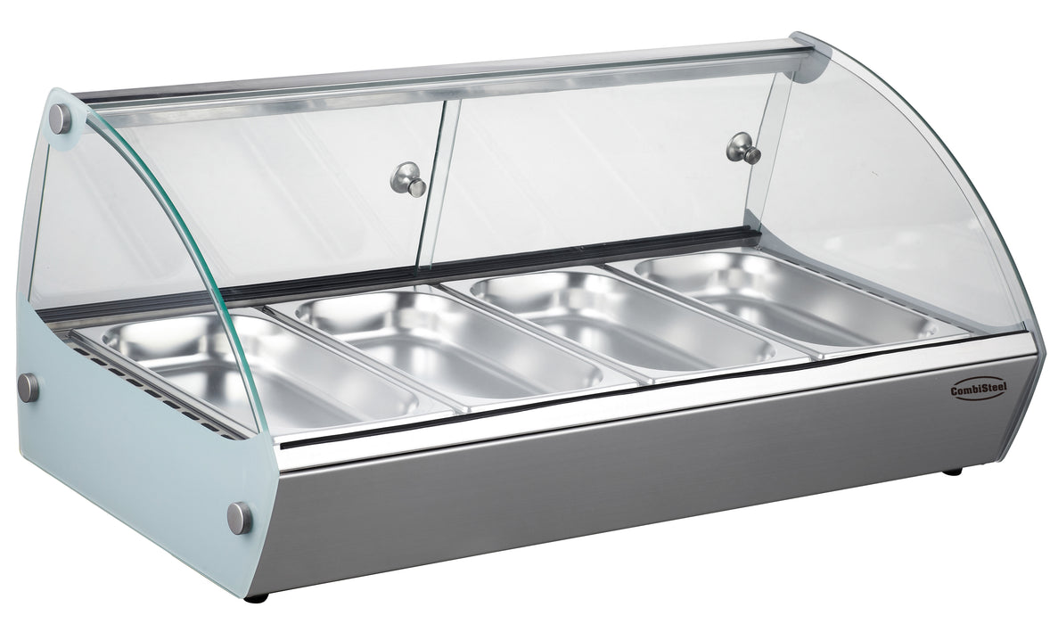 CombiSteel Wärmevitrine 4 1/3 GN