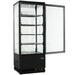 CombiSteel Kühlvitrine 98L Schwarz