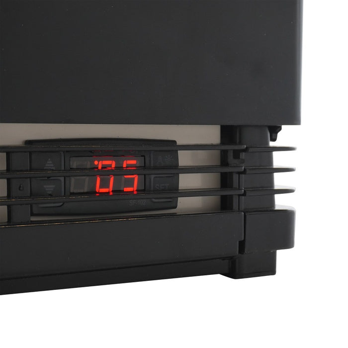 CombiSteel Kühlvitrine 98L Schwarz